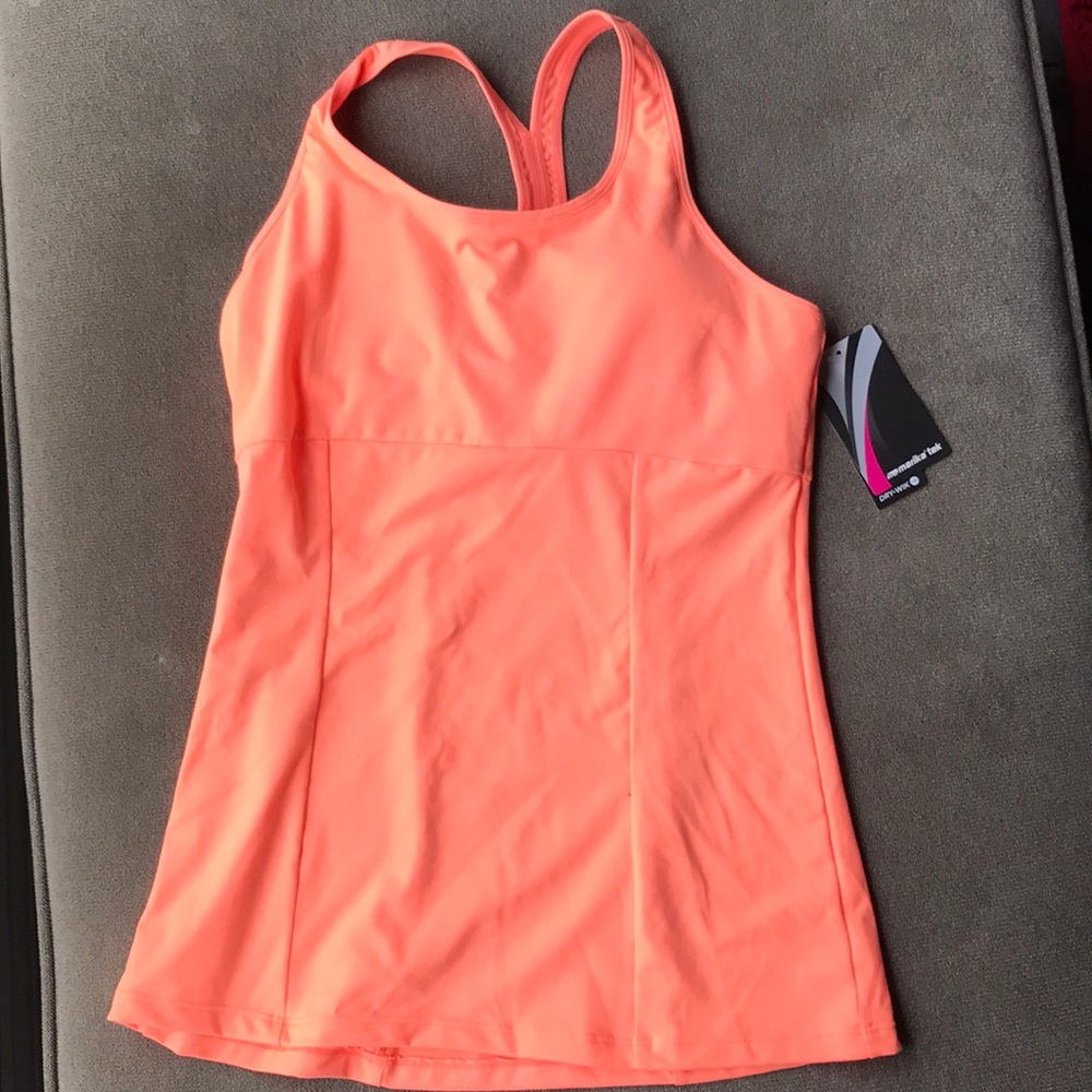 Coral workout top